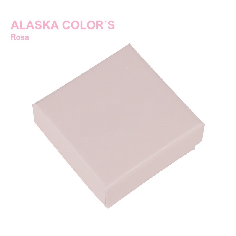 Alaska Color´s ROSA pendientes 50x50x23 mm.